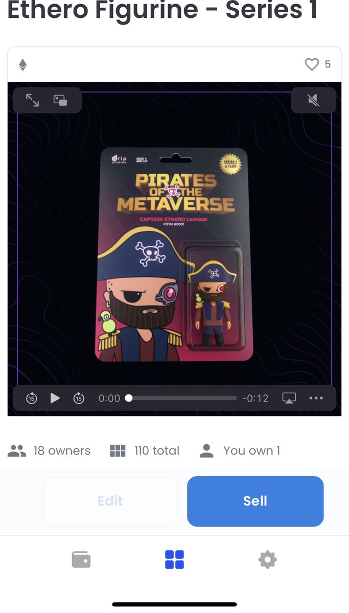 The epic drop has happened! Ethero Figure secured!!! 1000 x thank you <a href="/PiratesMeta/">Pirates of the Metaverse 🔛 FLOW</a>!!!