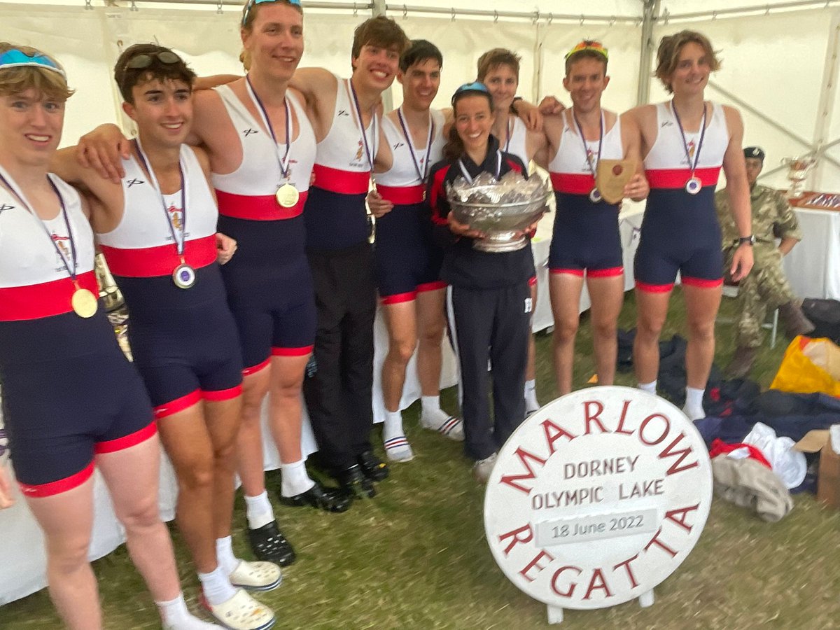 Great day for the club capped off with a big win in Championship Schoolboy VIIIs for the 1st VIII. Thank you <a href="/MarlowRegatta/">Marlow Regatta at Dorney Lake</a> for a really slick competition. <a href="/KCSWimbledon/">King's News</a> <a href="/kcsbcsa/">KCSBCSA</a>