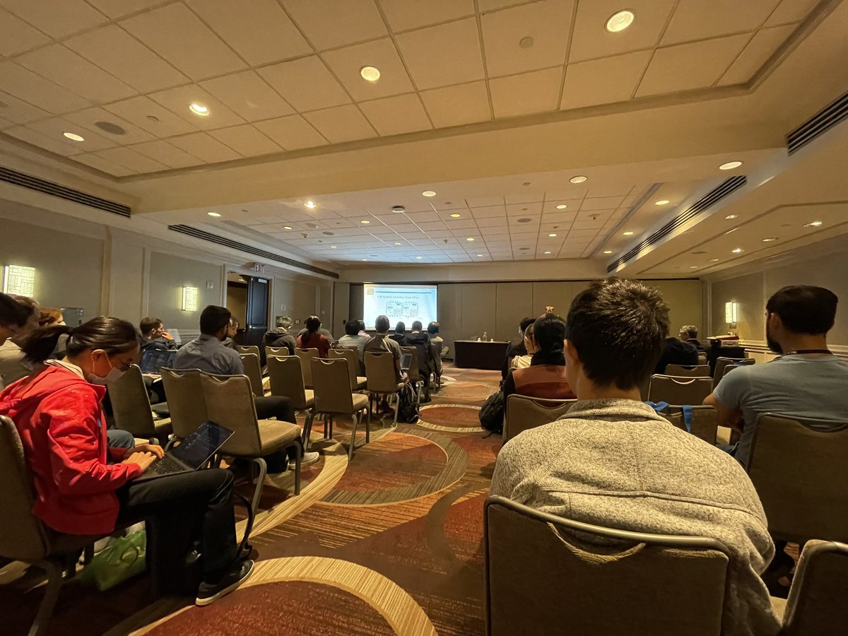 palsubh's tweet photo. Exciting to be attending an in-person conference again! @ISCAConfOrg https://t.co/qS1B6lNw0n