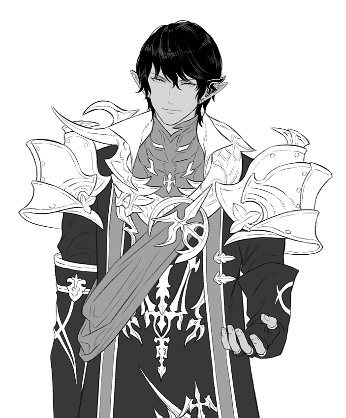 mmrbox009's tweet photo. #FFXIVART #aymeric #estinien https://t.co/cFU4rppvU6