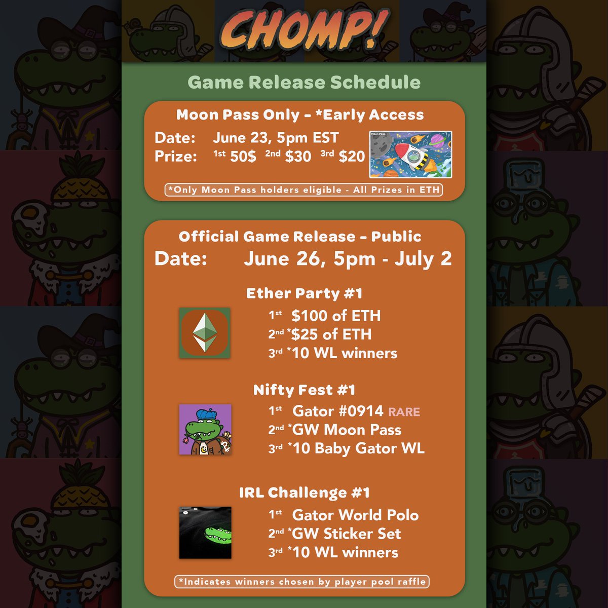 Gator World NFT tweet media