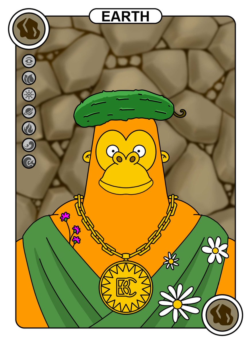 Mr. Big one🦍💜
And yes, we are talking about cucumbers. Because this guy has the biggest cucumbers in the metaverse. In fact, he just loves his job very much and puts maximum passion into agriculture. Here is the result. Yeah, it’s very delicious😋 

🪨Earth Power
#NFTCommumity