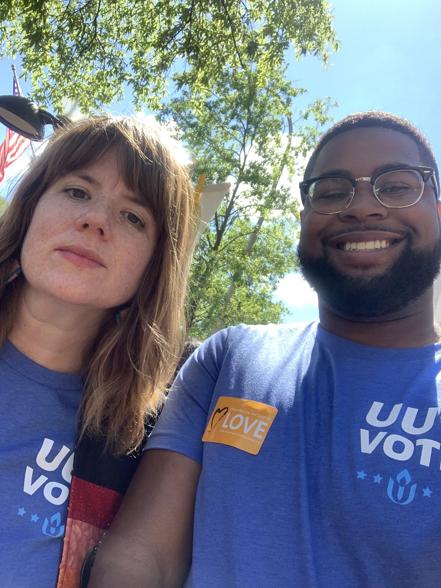 erinjwalter's tweet photo. “Forward together! Not one step back!” @UniteThePoor @UUA @SidewithLove #TXUUJM #MoralAssembly2022 https://t.co/0z5C0RmzHE