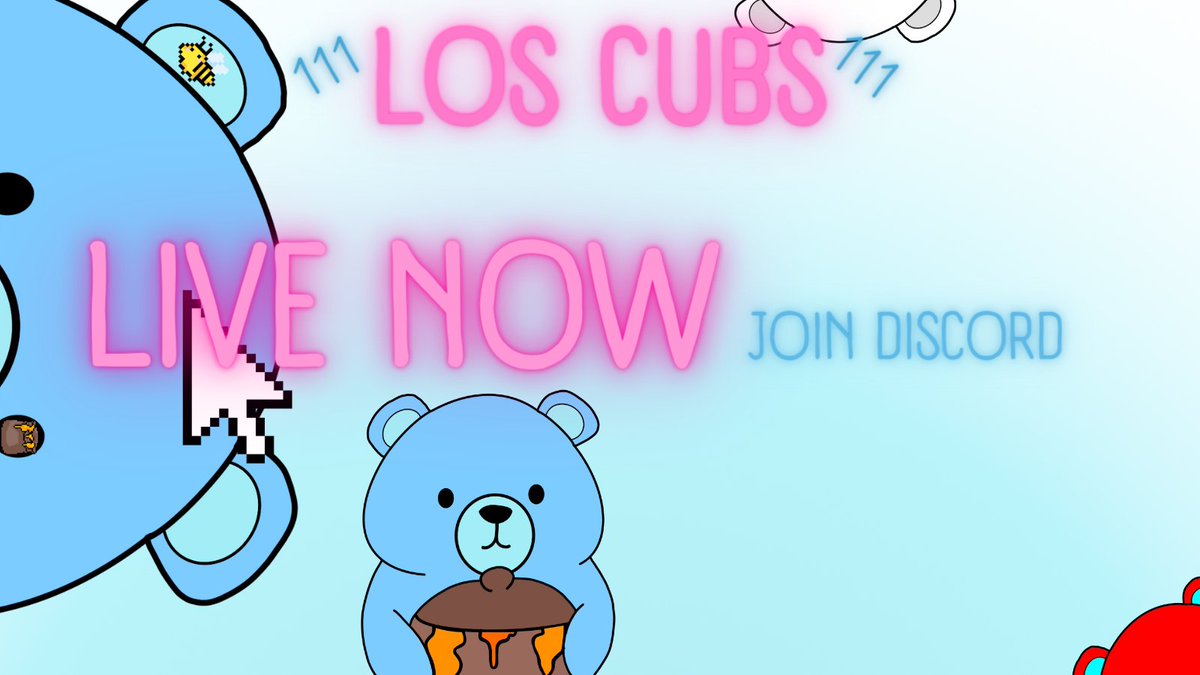 MINT LIVE 🐻👶🍼: linktr.ee/LosBears

$FTM #FTMNFT #NFTdrop #Fantom #NFT