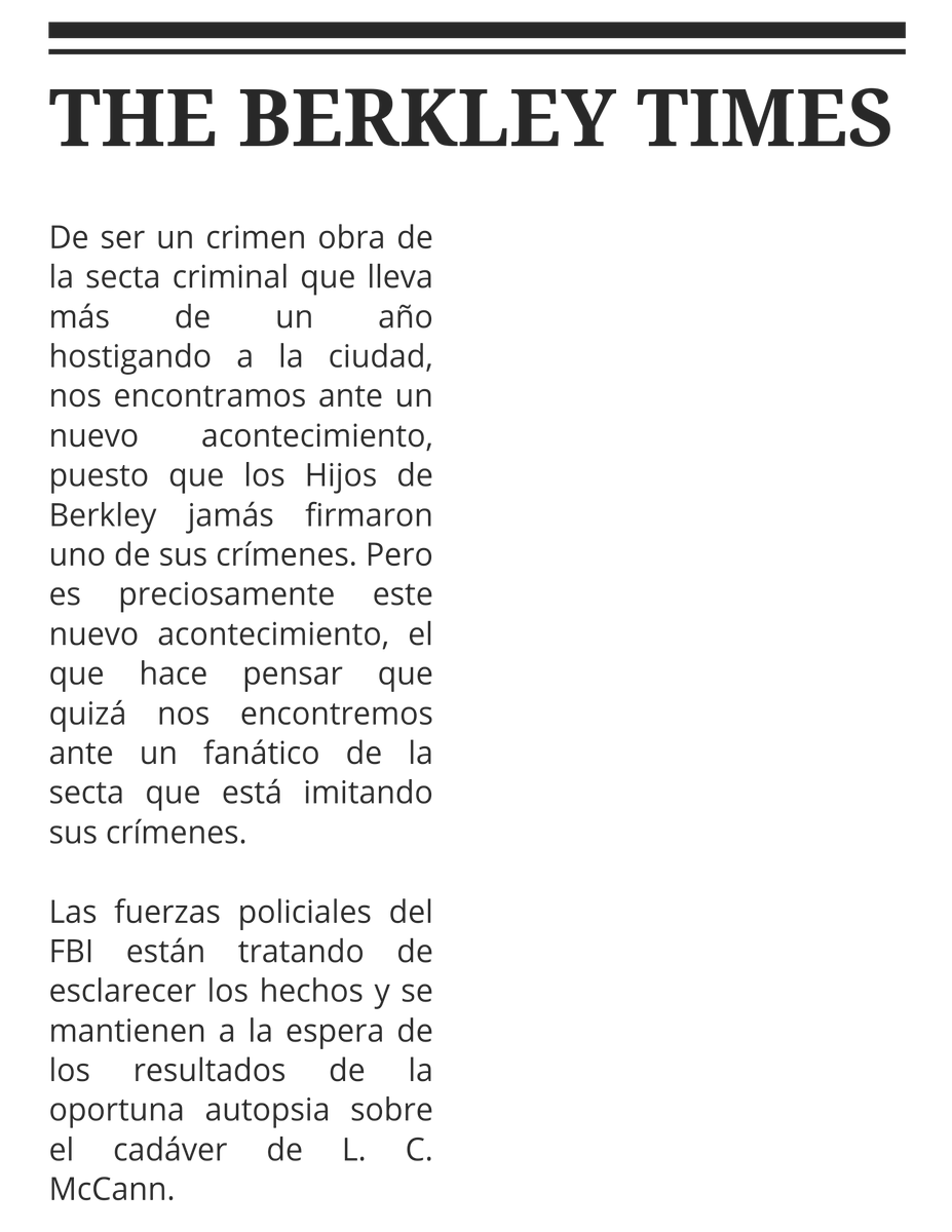 ‍ 
‍ 
「𝐓𝐇𝐄 𝐁𝐄𝐑𝐊𝐋𝐄𝐘
                 𝐓𝐈𝐌𝐄𝐒 」