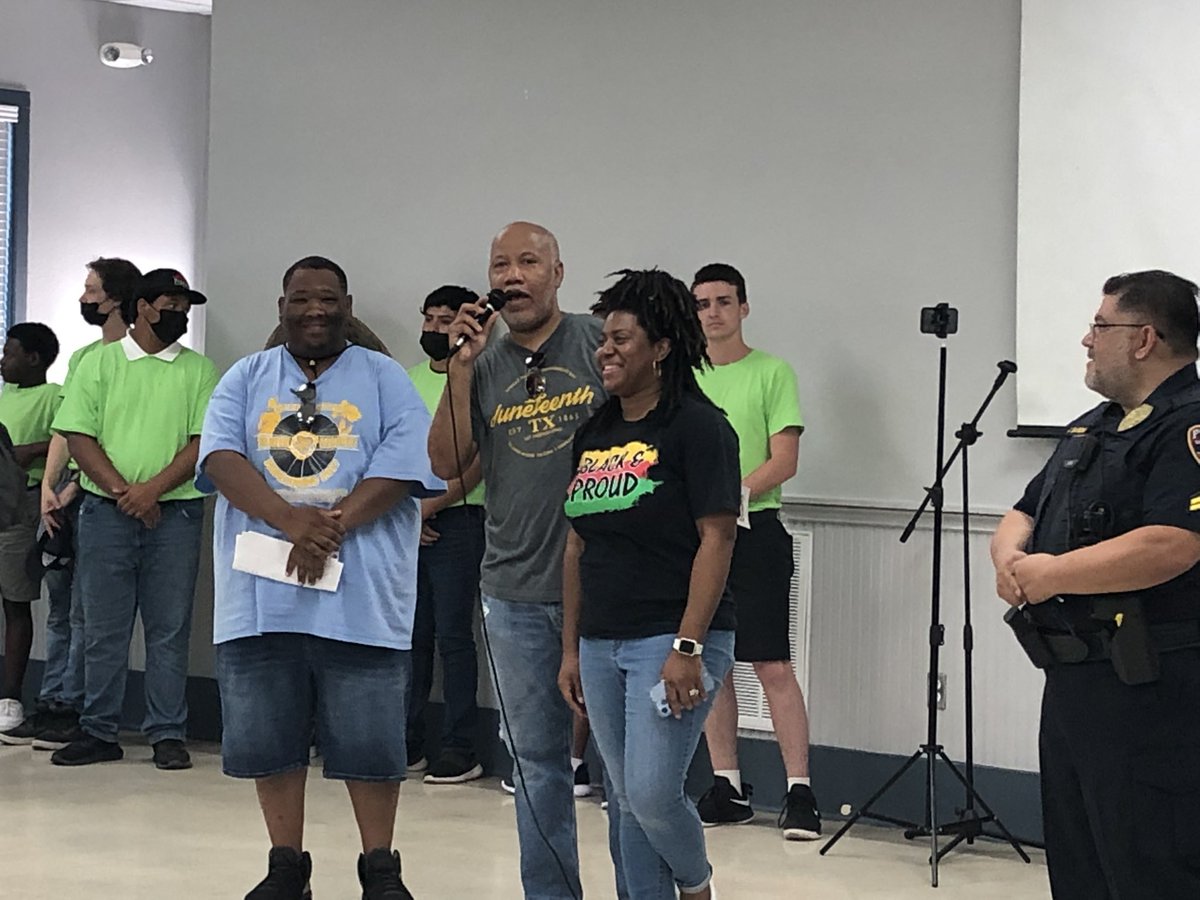 Enjoyed joining our San Marcos community in recognizing this historic day.