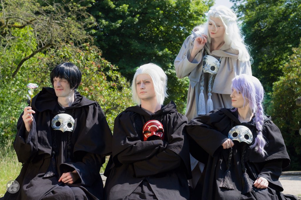 HIBICAcos's tweet photo. In another reality…

📷 @re1_sen  
🤔 silberflugel_ (IG) 
🤔 illua.props (IG)
🤗 sayren_kiryu (IG)
😉 @HIBICAcos Mana

#ffxiv #ffxivcosplay #Endwalker #ascian #Venat #EmetSelch #Hythlodaeus https://t.co/85T9QgbauG