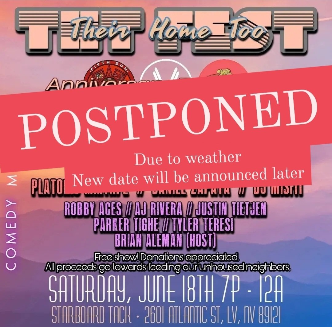 UPDATE: THIS EVENT IS POSTPONED DUE TO 20MPH WINDS - new date will be announced later
.
We want everyone to have a safe, successful, and comfortable fundraising experience so all of the organizers have to push the date- thank you for your understanding