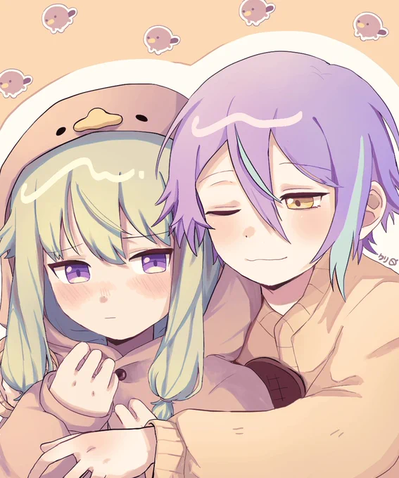 類と寧々カモノハシ 