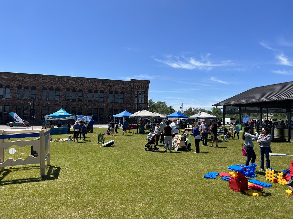 NicholasRyma's tweet photo. @ScienceNorth is on the road! The Great Northern Ontario Roadshow is celebrating all things local in Sault Ste. Marie and there are plenty of Northern themed fun activities for all ages. We’ll be at the Machine Shop today and tomorrow, from 10 a.m until 4 p.m. Come stop by! https://t.co/mTzFgq9cPw