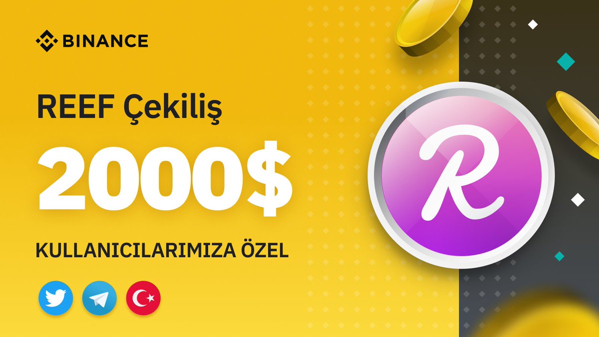 Binance_Turkish's tweet photo. Muhteşem Türkiye 🇹🇷 Topluluğuna Özel 2000$ 

🔄#BinanceREEF hashtag ile alıntıla yaparak paylaş

✅Takip @Reef_Chain &amp; @Binance_Turkish &amp; @Reef_Turkey 

♥️Katıl https://t.co/P4Jv9tOhXQ &amp; https://t.co/EHkcfSlnS5 &amp; https://t.co/sUGHud9tZM

Detaylar ➡️ https://t.co/4X83xWV6zE https://t.co/rGt4CGOVhL