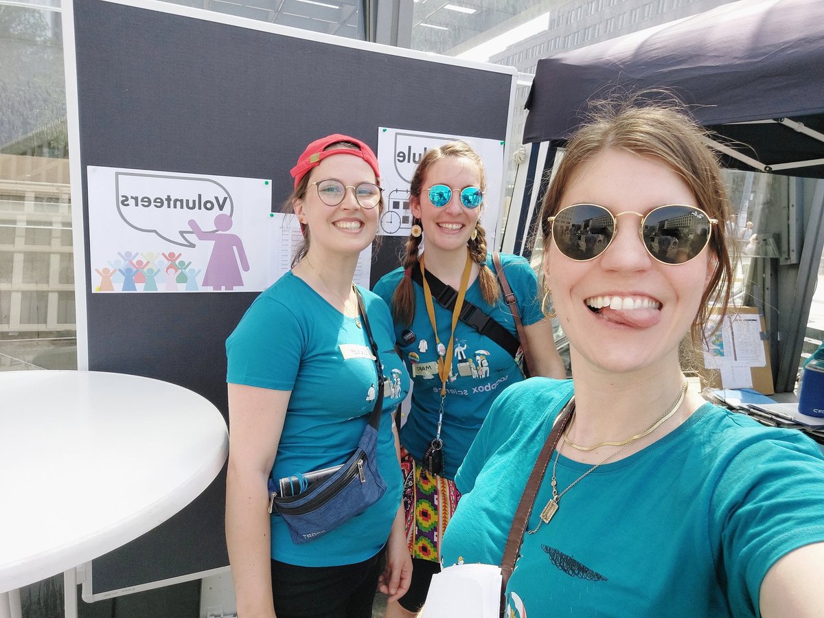 Franziska Sattler-Morrison, M.Sc. (@ohyeahfranzi) on Twitter photo So thankful for my fabulous <a href="/SoapboxScience/">Soapbox Science</a> #Berlin team and #scicomm friends foreverrer
Today's event was an amazing success, despite the 35 degree heat. Thanks to everybody who joined us and all the speakers and volunteers. You're amazing! So thankful for my fabulous <a href="/SoapboxScience/">Soapbox Science</a> #Berlin team and #scicomm friends foreverrer
Today's event was an amazing success, despite the 35 degree heat. Thanks to everybody who joined us and all the speakers and volunteers. You're amazing!