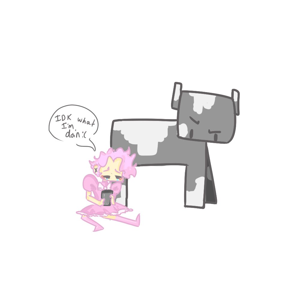 dropitdoe_eyes's tweet photo. HOW DO YOU MILK A COW??
MCC doodle time, love ya pink parrots
re tweets very appreciated
#mccfanart #pridemcc #pinkparrots #crankgameplaysfanart #mcc https://t.co/uyqcSHDT7c