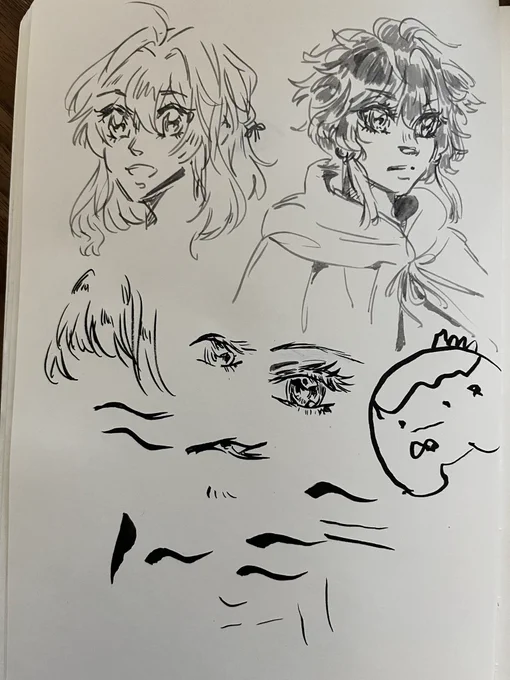 tried out some new pens I got last friday 