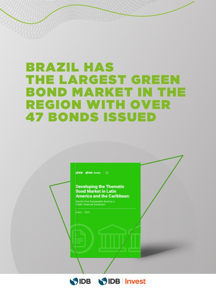The #GreenBond market in #Brazil is the largest in the region and their markets...