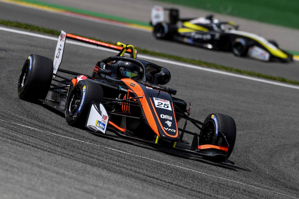 Sebastian Øgaard (@ogaardracing) on Twitter photo Race 1 done at <a href="/circuitspa/">Spa-Francorchamps</a>!
Not where we want to be, but still happy with our points. We'll start tomorrow's races from P1, so I'm ready to put on a fight!! 💪🏻
Let's keep pushing <a href="/VARmotorsport/">Van Amersfoort Racing</a>
#EFOpen Race 1 done at <a href="/circuitspa/">Spa-Francorchamps</a>!
Not where we want to be, but still happy with our points. We'll start tomorrow's races from P1, so I'm ready to put on a fight!! 💪🏻
Let's keep pushing <a href="/VARmotorsport/">Van Amersfoort Racing</a>
#EFOpen