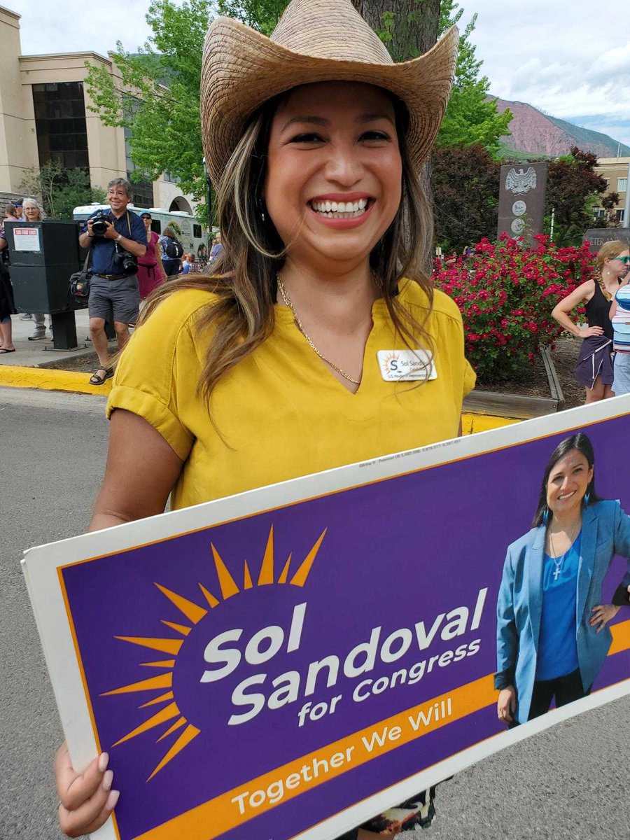 Sol Sandoval for Congress tweet media
