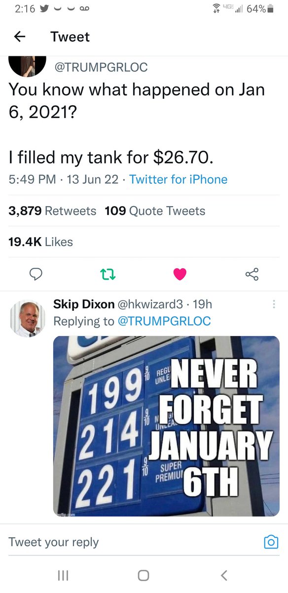 CopperChristina's tweet photo. Thanks president Biden for destroying the economy and our country. Way to Build Back Better https://t.co/8jRaDxGSa4