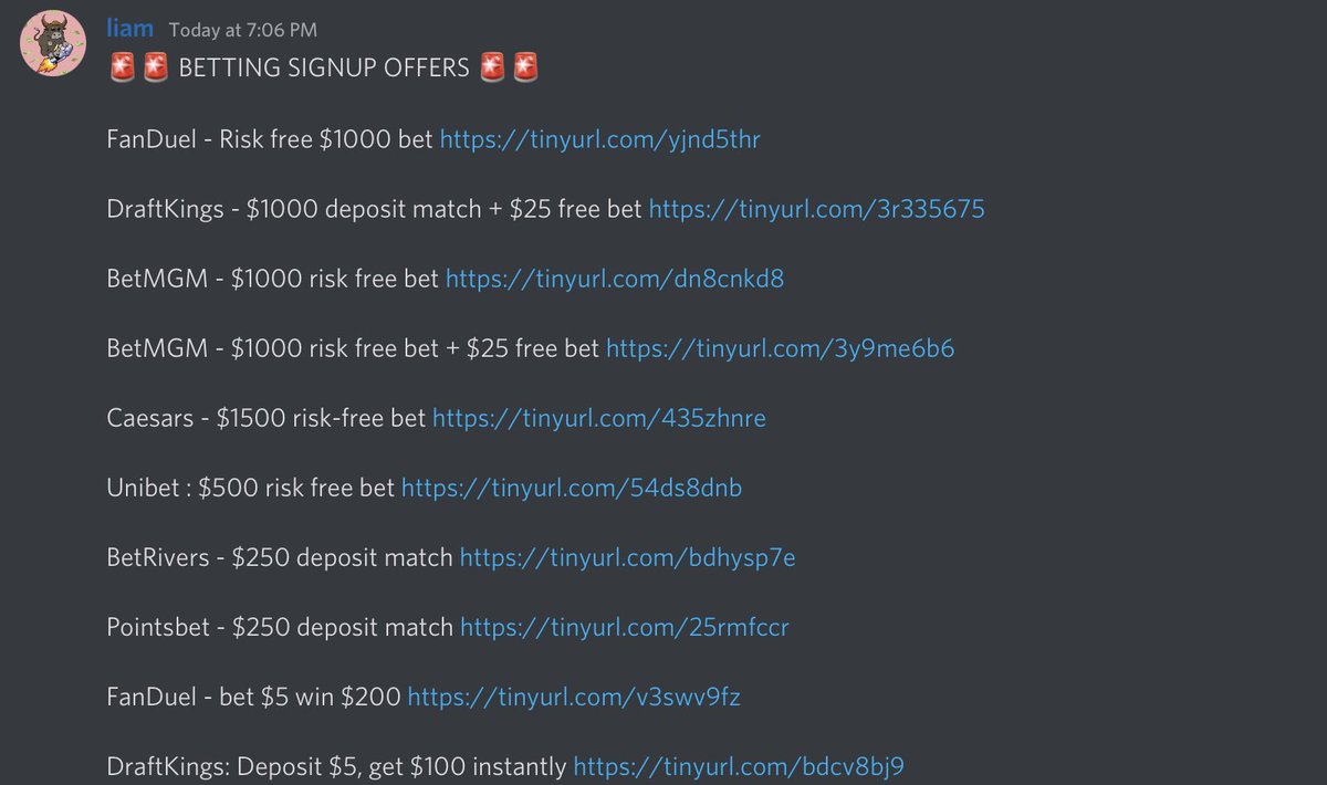 If you like sports betting, we have $7,000 worth of EXCLUSIVE sign up offers for you to take advantage of

To take advantage, simply join our FREE Philly Sports fan community here!
discord.gg/sDTYsVKR