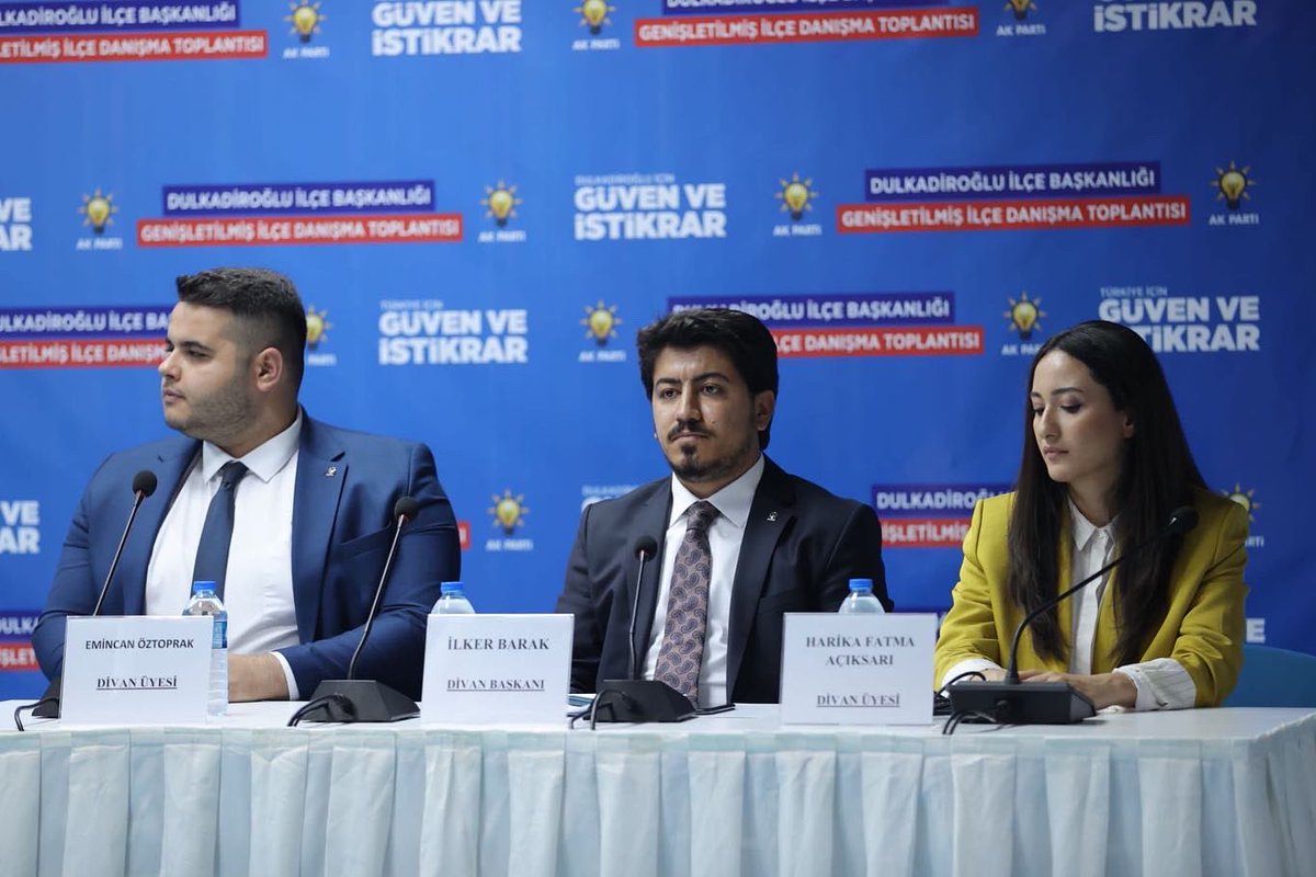 Danışma meclisimize katılan bütün teşkilat mensuplarımıza teşekkür ediyoruz. Dulkadiroğlu Teşkilatları yine Salonlara sığmadık 🧿
Biz Birlikte Güçlüyüz 💪🏻