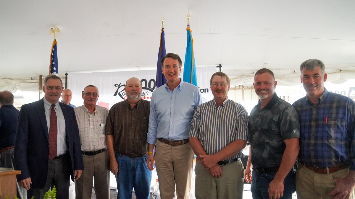 GovernorVA74's tweet photo. This week, during #VaAgWeek, we celebrated Rockingham Cooperative for its commitment to the Commonwealth by investing nearly $17 million in a major expansion of the Dayton feed mill. I wish them all the best during their next 100 years of service to the farmers of Virginia! ๐งโ๐พ https://t.co/vP6DIuvhJ5