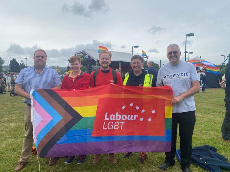 Labour LGBT committee member @PindelSimon was in attendance at Dungarven Pride today! Great to see Cllrs @thomasphelan and @VoteJohnPratt. Next up is #DublinPride. Hope to see lots of your there!

#Pride #Pride2022
