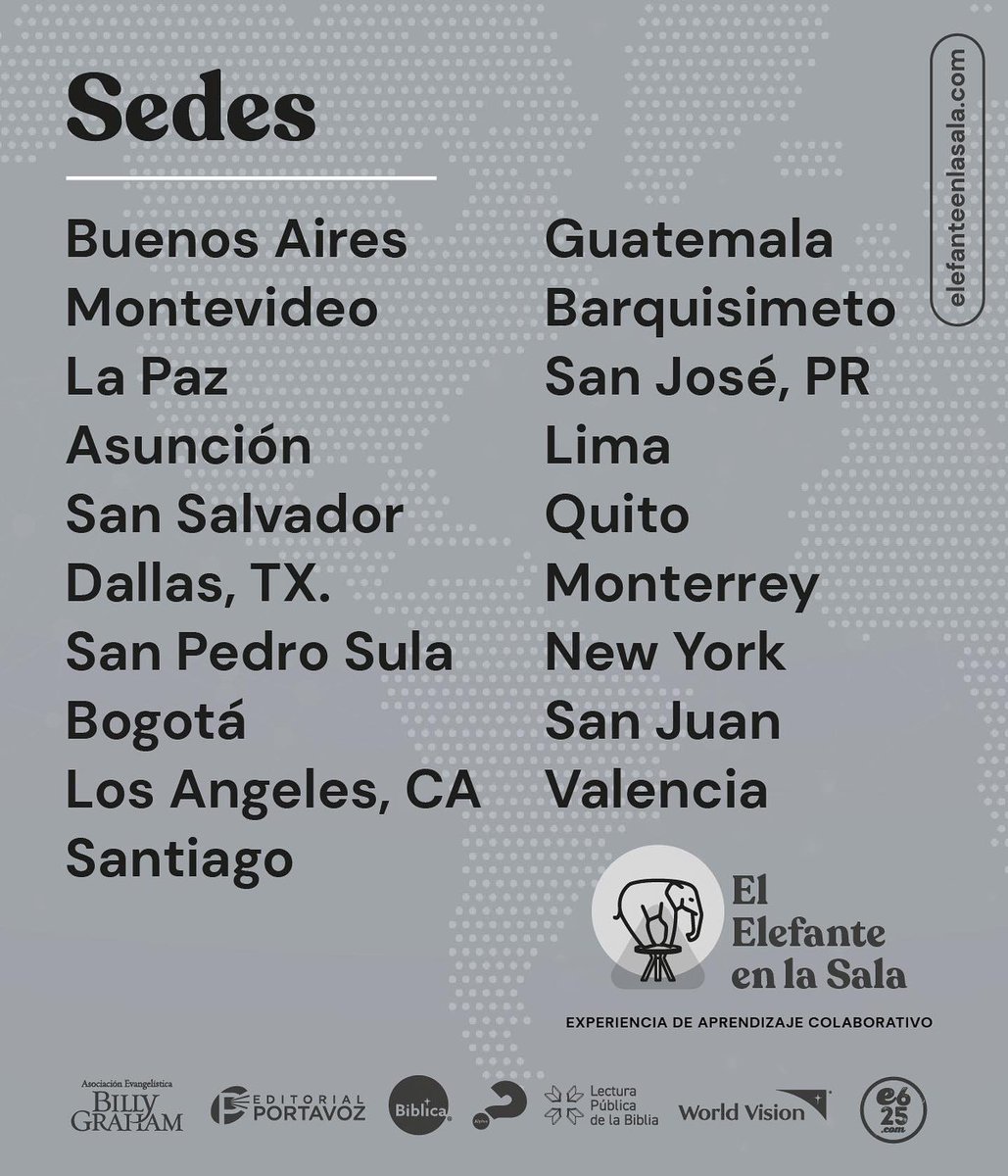 LucasLeys's tweet photo. Sin vueltas. Para redimir tu tiempo, foco y energía y ayudarte a responder mejor esta pregunta.

19 sedes en 17 países.

Todo en https://t.co/0cWrfeqr1b 

Vos querés ser parte. 🔥

#Discipulado #Discipuladogeneracional #IglesiaCristiana #MinisterioPastoral #LiderazgoGeneracional https://t.co/QG6LWYqkIu