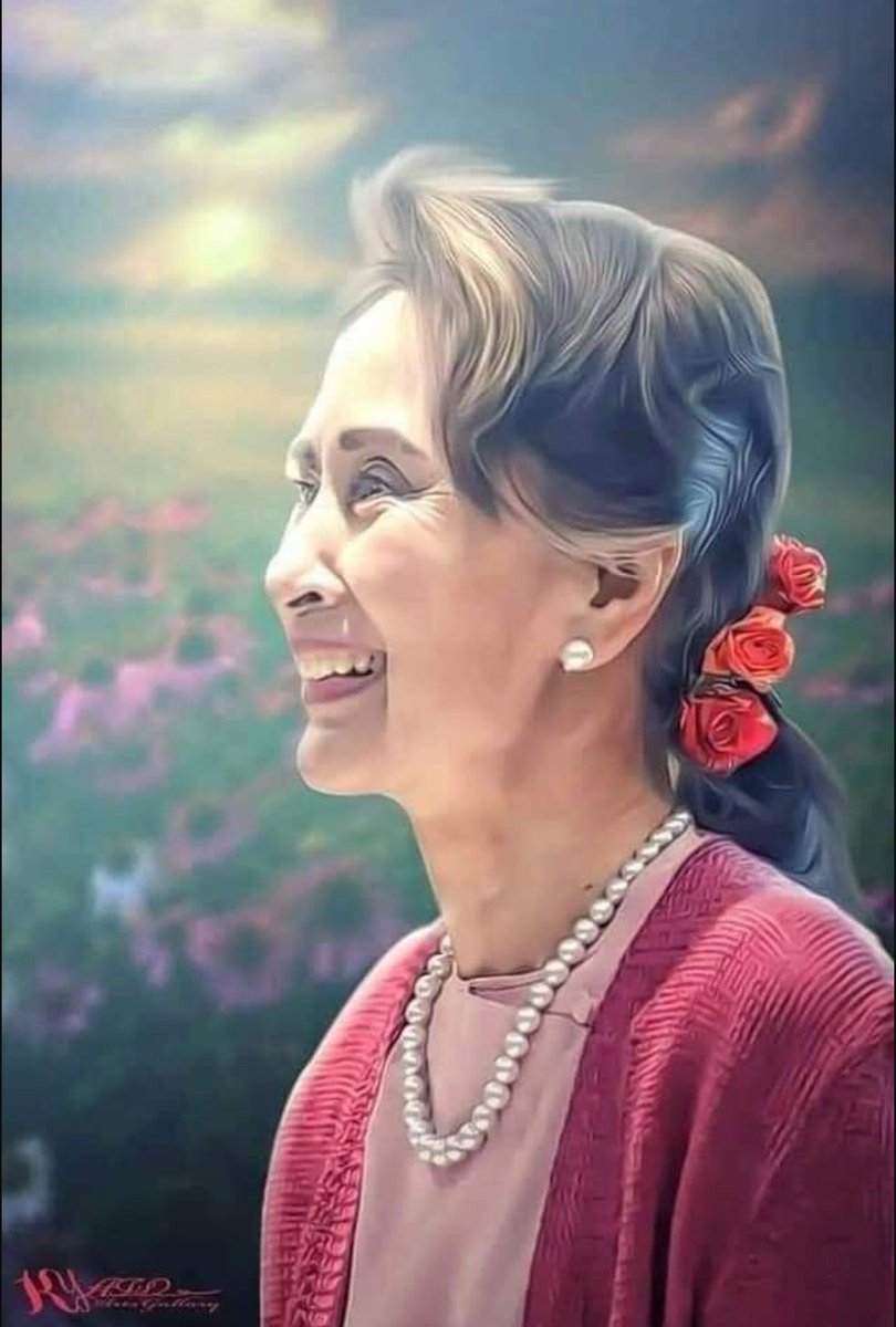 Happy 77th birthday and may you be free again very soon. #WhatsHappeningInMyanmar