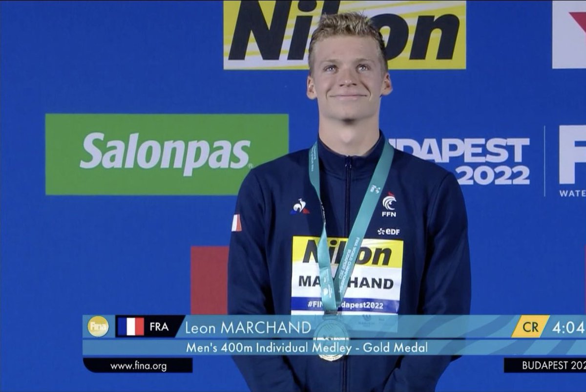 NelsonCarterJr's tweet image. 🏊‍♂️ CHAMPIONNATS DU MONDE : 
PERTH 1998 - XAVIER MARCHAND🥈 
BUDAPEST 2022 - LÉON MARCHAND🥇
#FINABudapest2022 #Natation