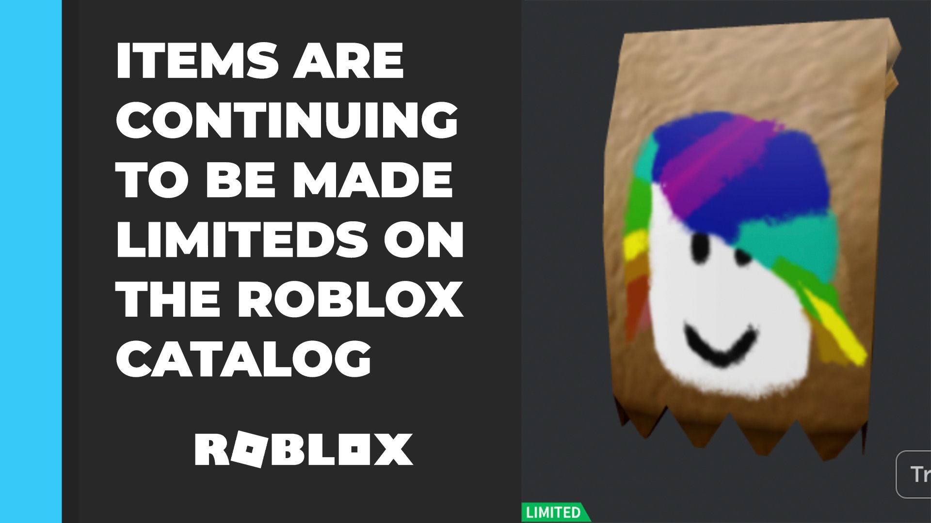 RTC on X: Limited copies B E G O N E ! Today, Roblox announced plans to  CLEAN UP the Roblox catalog of limited copies. They are listening and  hearing out the