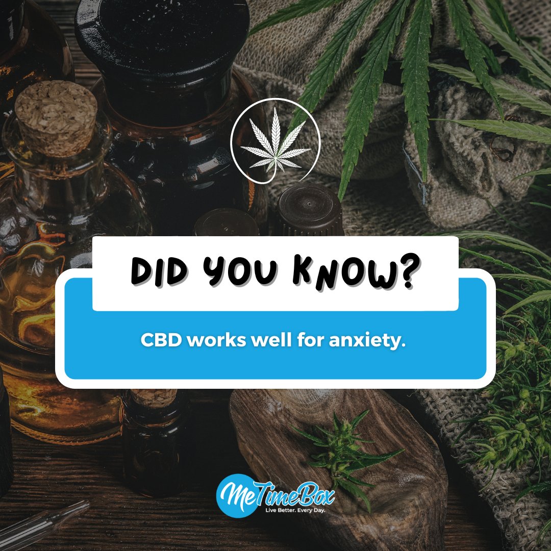 MeTimeBox_'s tweet image. Did you know that a 2018 survey in Cannabis and Cannabinoid Research states that over 60% of cannabidiol users reported they were taking CBD to treat medical conditions? 💭

The most prevalent conditions these users reported were pain, anxiety, and depression. 💪 #CBD #CBDusage