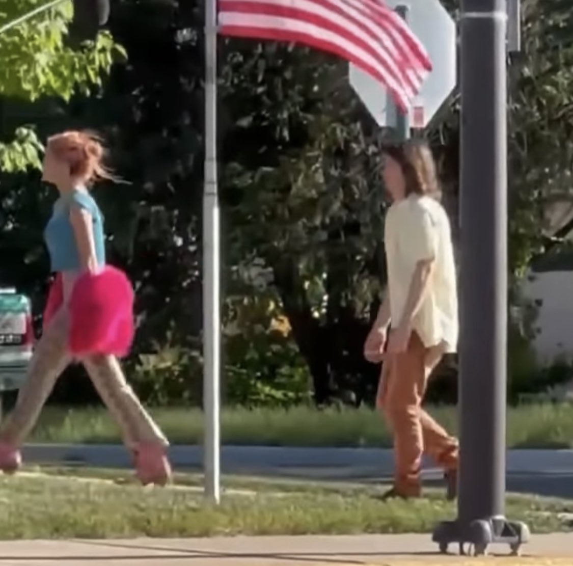 best of cami morrone on Twitter "Camila and Joe Keery on the set of