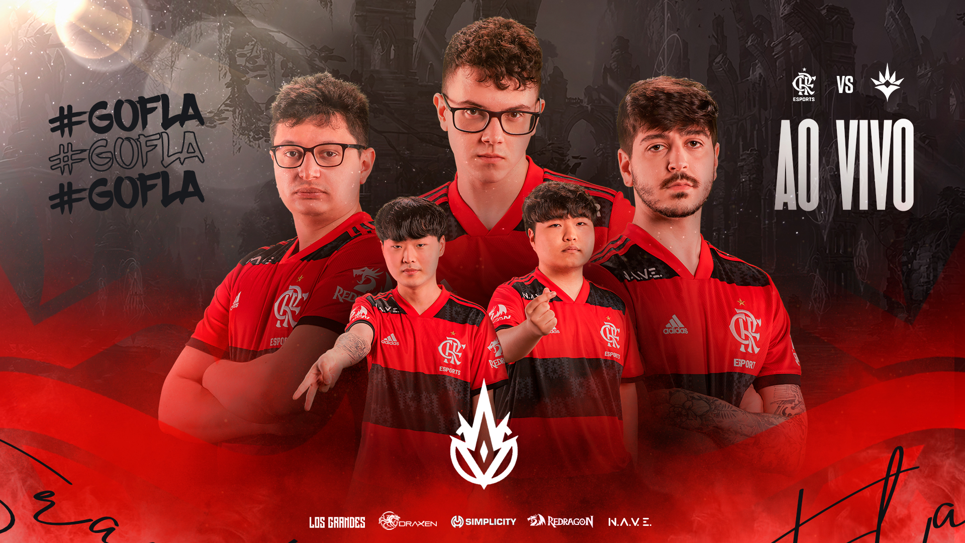 Flamengo Esports divulga novo uniforme em parceria com a Rexpeita