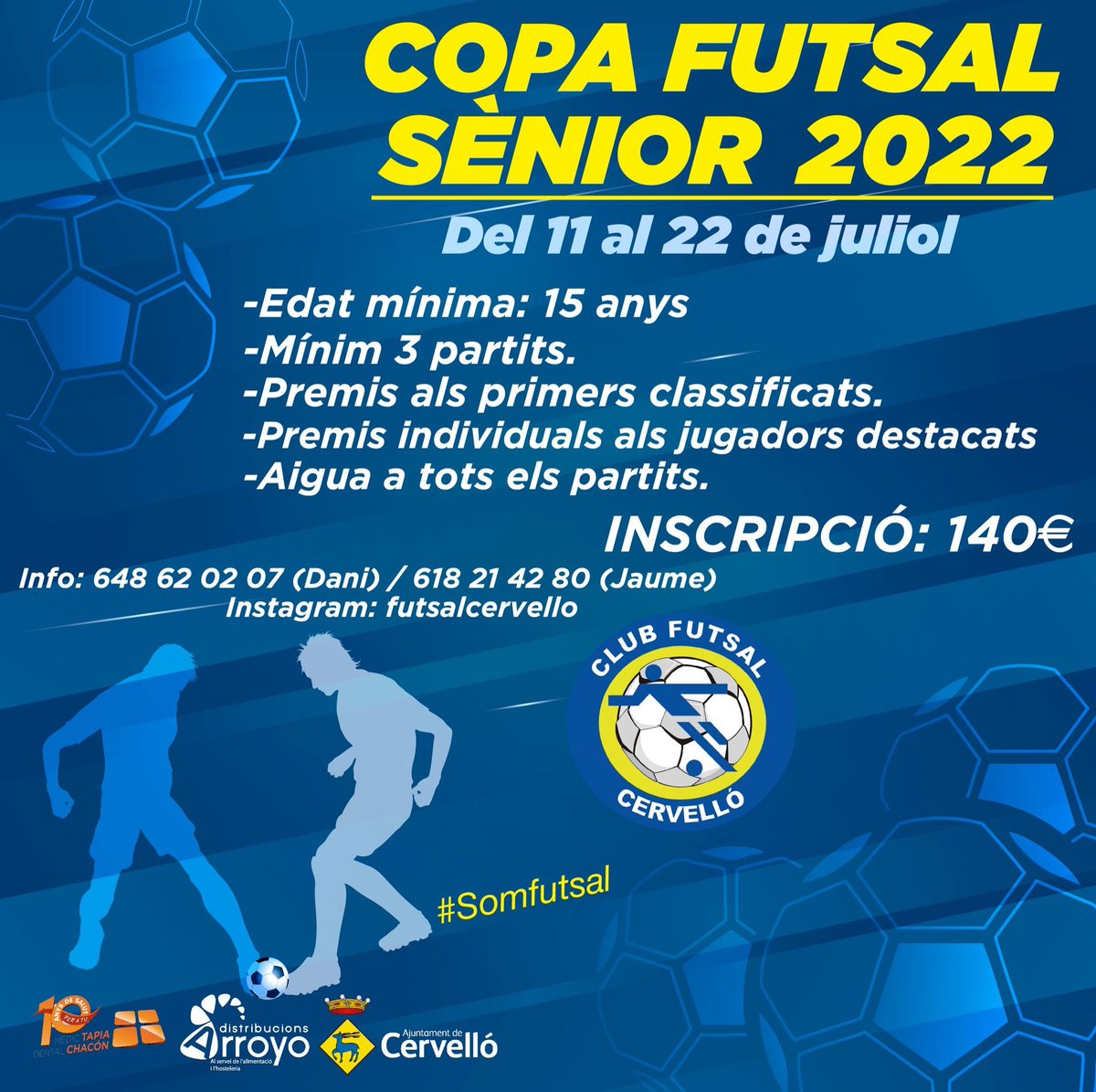 CE Futsal Cervelló (@futsalcervello) on Twitter photo 