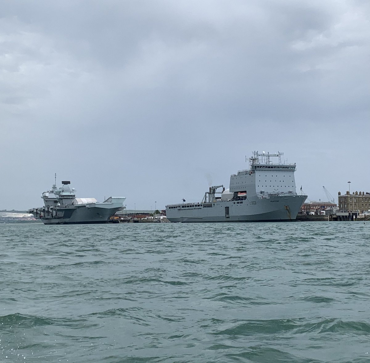Another eventful day on the water <a href="/GAFIRS/">GAFIRS Lifeboat</a> <a href="/RFAMountsBay/">RFA Mounts Bay</a>