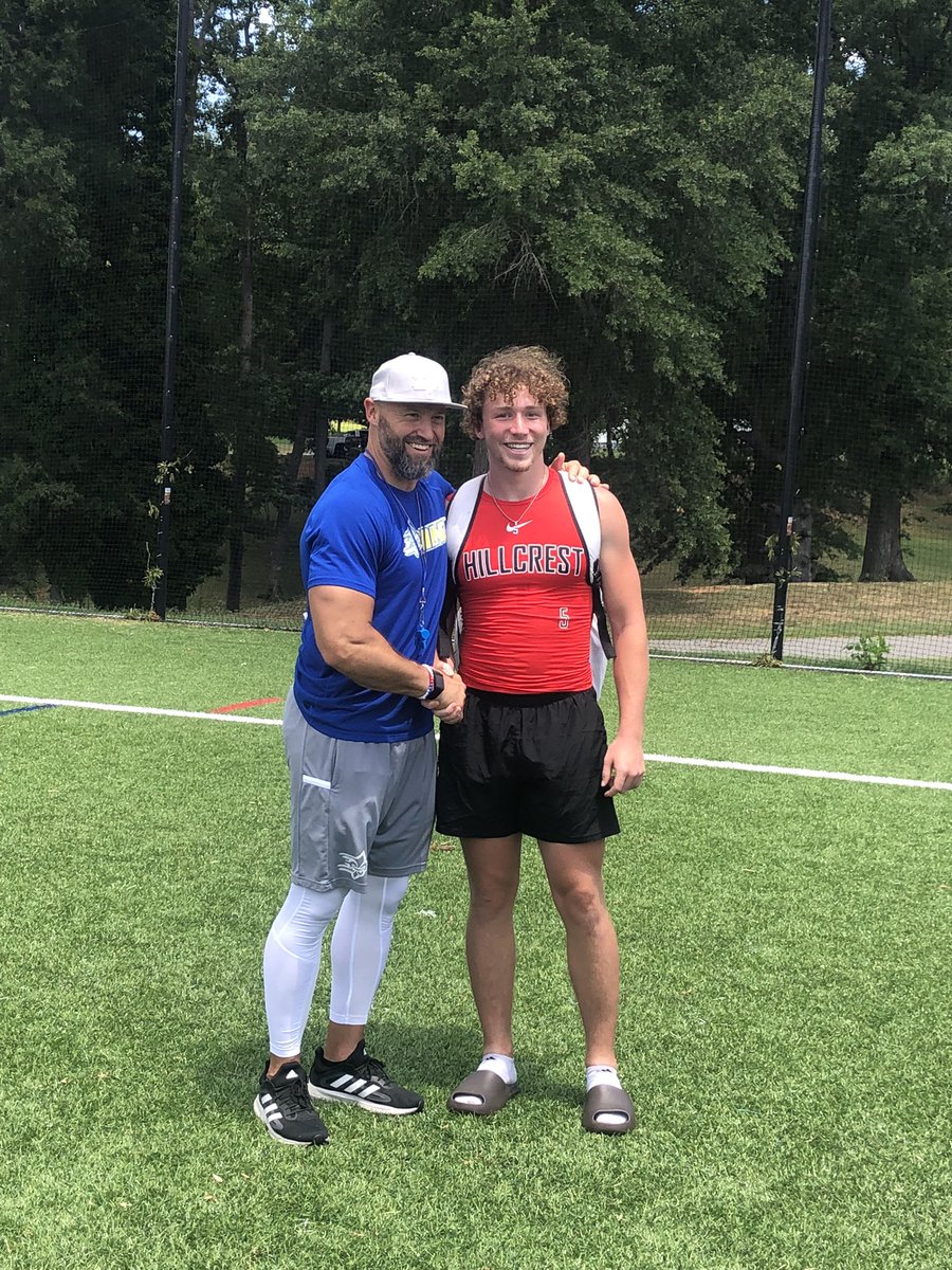 logan_coldren's tweet photo. After a great camp and conversations with @coachfurrey @JordanTodman @CoachJKos I’m excited to have earned an offer to play @LimestoneFB! Let’s Go!! 💪🏻@CoachStaab @MrCoachFrate @CoachPerdomo @LeighJudy @Waltjr2222 @HighSchoolBlitz @thegreatone864 @SCTrainAthletes @HillcrestHSRams https://t.co/3AjtPLuN4y