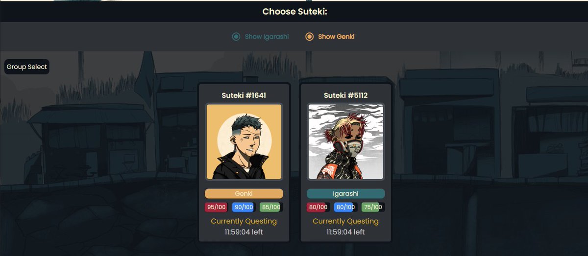 HolshX's tweet photo. @Suteki_NFT fam, send your Suteki on a mission!!! #OSSU https://t.co/ZjhCcS2PnC