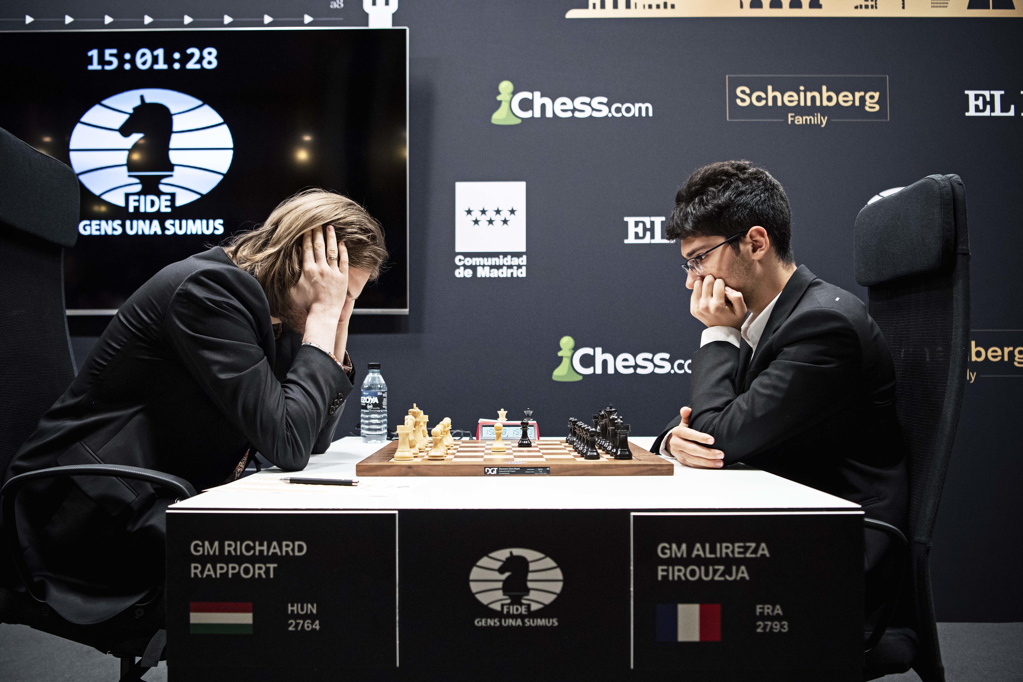 International Chess Federation on X: Richard Rapport and Alireza