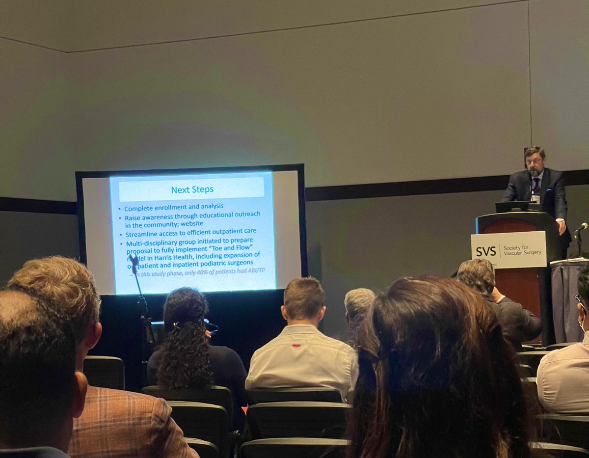 Ilse Paulette (@ilsepaut) on Twitter photo Preliminary results of VISTA project with <a href="/jmills1955/">Joseph L. Mills MD</a> Next steps towards the expansion of “Toe and Flow”<a href="/harrishealth/">Harris Health</a> <a href="/BCM_Surgery/">BCM_Surgery</a> <a href="/VascularSVS/">Society for Vascular Surgery</a> #CLTI #VAM22 Preliminary results of VISTA project with <a href="/jmills1955/">Joseph L. Mills MD</a> Next steps towards the expansion of “Toe and Flow”<a href="/harrishealth/">Harris Health</a> <a href="/BCM_Surgery/">BCM_Surgery</a> <a href="/VascularSVS/">Society for Vascular Surgery</a> #CLTI #VAM22
