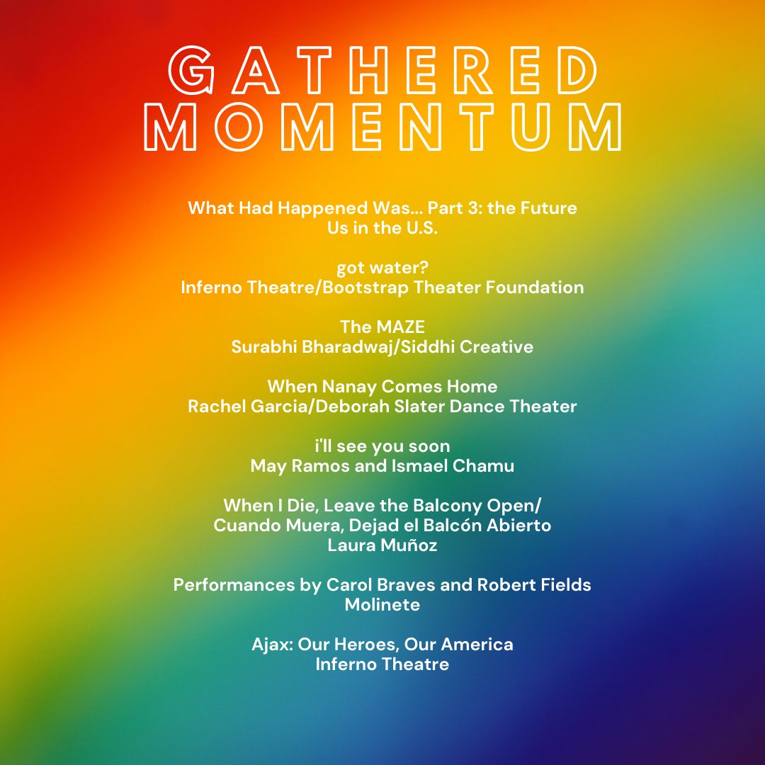 Our return to weekend performance is here! First day of the 9th annual Contemporary Diasporas Festival begins tonight at 7 pm, doors open at 6:30! Take a look at our lineup! #infernotheatre #bayareaarts #berkeley #june18and19 #performance