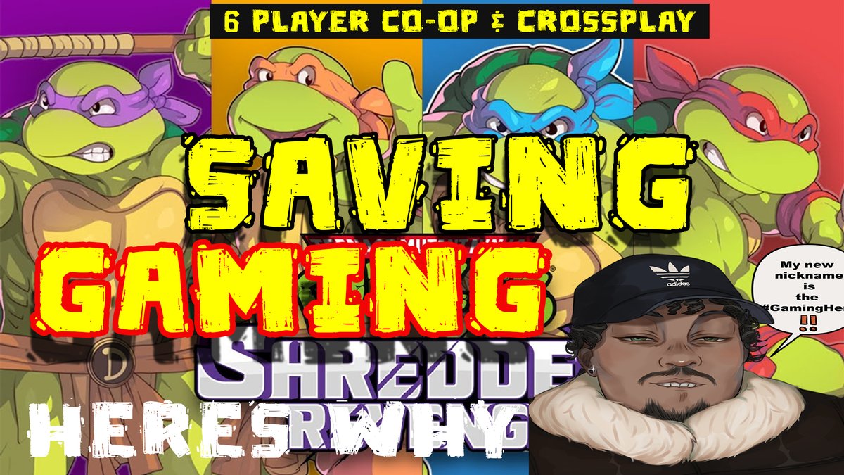 nikkohero_'s tweet image. Get Ready at 3:30pm! Episode 2 of Saving Gaming | TMNT Shredders Revenge is a TRUE Nextgen Game | Tmnt is Saving Gaming youtu.be/6H92NxXRYvU #gamingHero #ps5 #xbox #gamepass #TMNTShreddersRevenge SET NOTIFICATIONS 🥳🥳👀