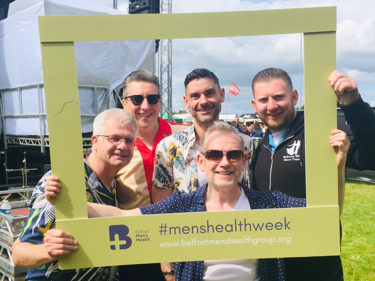 Meet the lads from #BallroomBlitzNi 🕺🕺🕺🕺🕺performing today #ArmedForcesDay @ArmedForcesNI to the #RockAndRoll vibes of <a href="/SodaPopzBand/">The Soda Popz</a> 🎤🎶venue  <a href="/banbridgerugby/">Banbridge RFC</a> <a href="/abcb_council/">ABC Council</a> supporting <a href="/bfastmenshealth/">Belfast Mens Health Group</a> #MensHealthWeek2022 #DanceForHealth #MissionIsPossible <a href="/michellecard232/">Michelle miles card</a> 😎