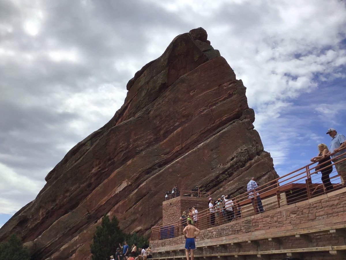 t__bowman's tweet photo. Red Rocks Amphitheater π so beautiful
#colorado #morrison #denver #redrocksampitheater https://t.co/52l5hgzOty