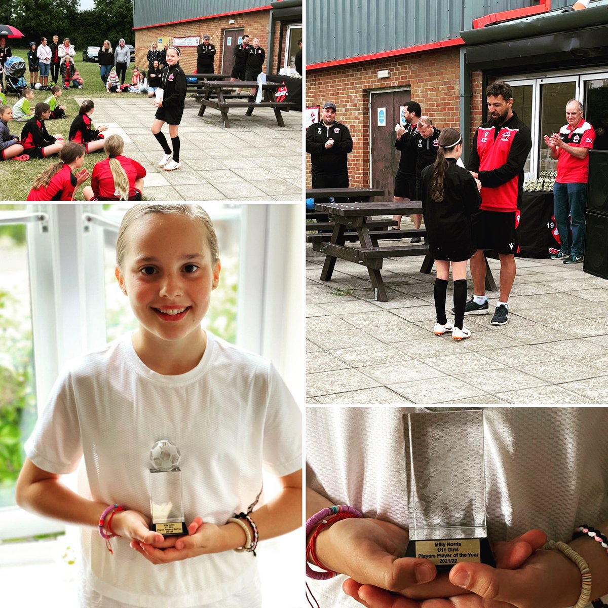 nozzerbricktop's tweet photo. Super proud of this one, players player of the year. She has worked really hard to get better. She loves it mind! https://t.co/KqYfsJY73C