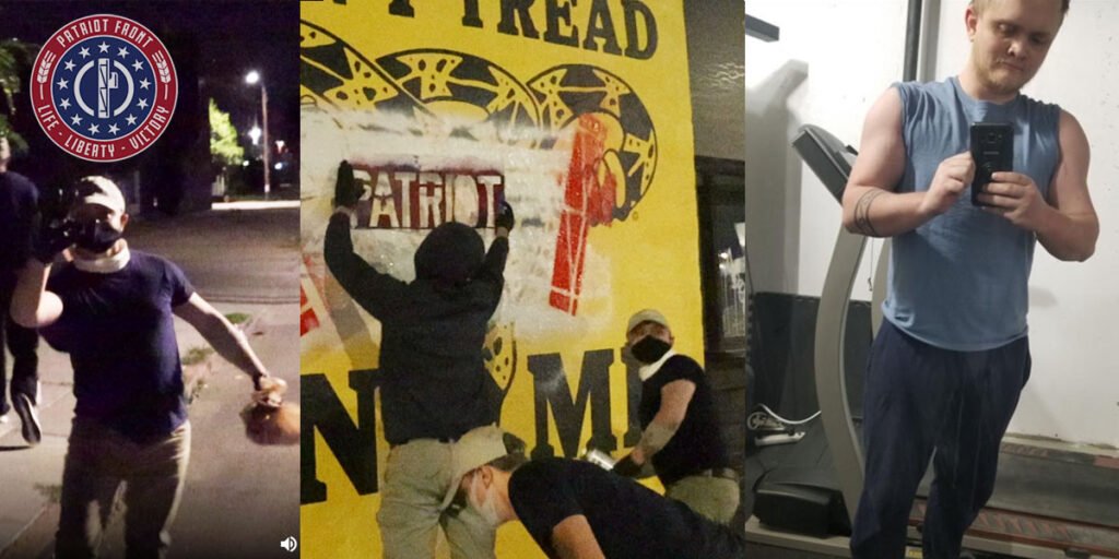 COSAntiFascists's tweet photo. NEW: Patriot Front neo-Nazi "John CO" has been identified as Dillon Thomas Oakes (25) of Highlands Ranch, CO.

Dillon works for @remax in Littleton.

Hit the link to seed this into Google and spread the flyers around Highlands Ranch/Littleton 👇👇👇

https://t.co/b4BRNWKrhT https://t.co/DaMkDHnOZ1