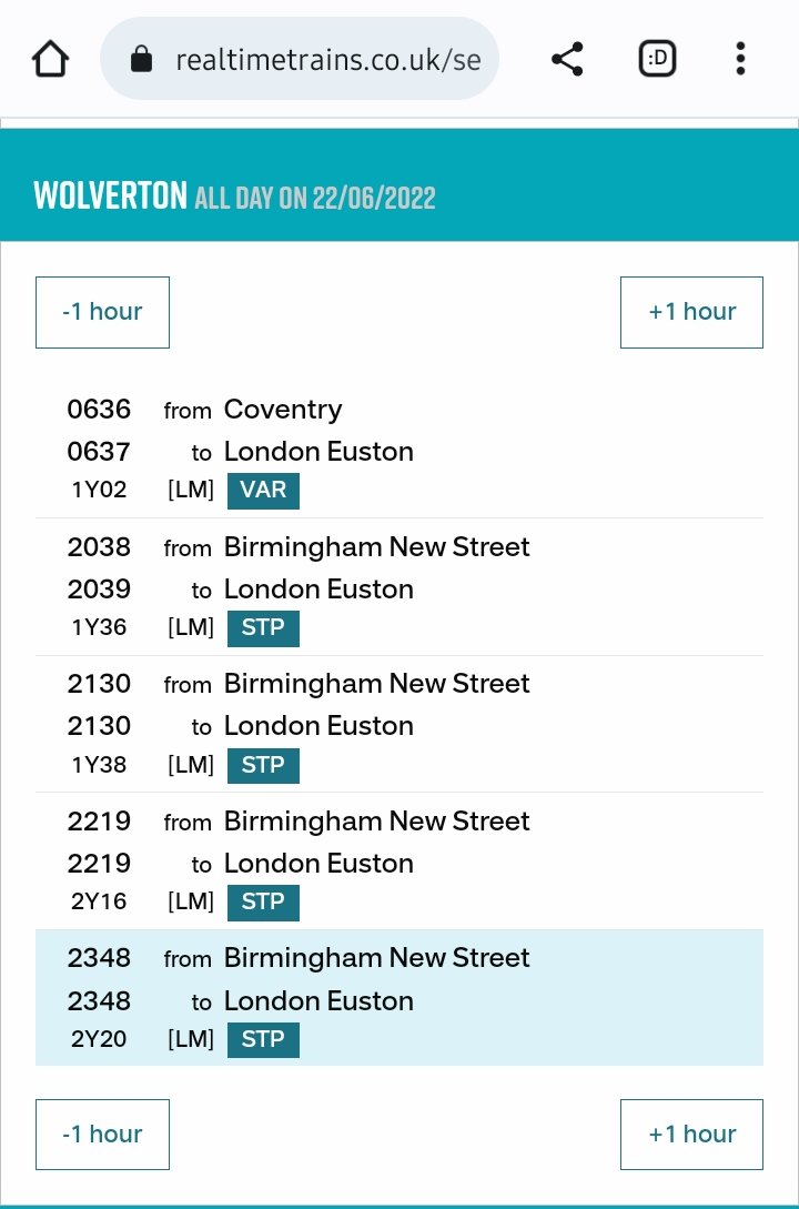 markchudson's tweet photo. @xJulieLeeSx_MG @WestMidRailway Looks like these are the only trains stopping at Wolverton all day https://t.co/HEO34OBs4B