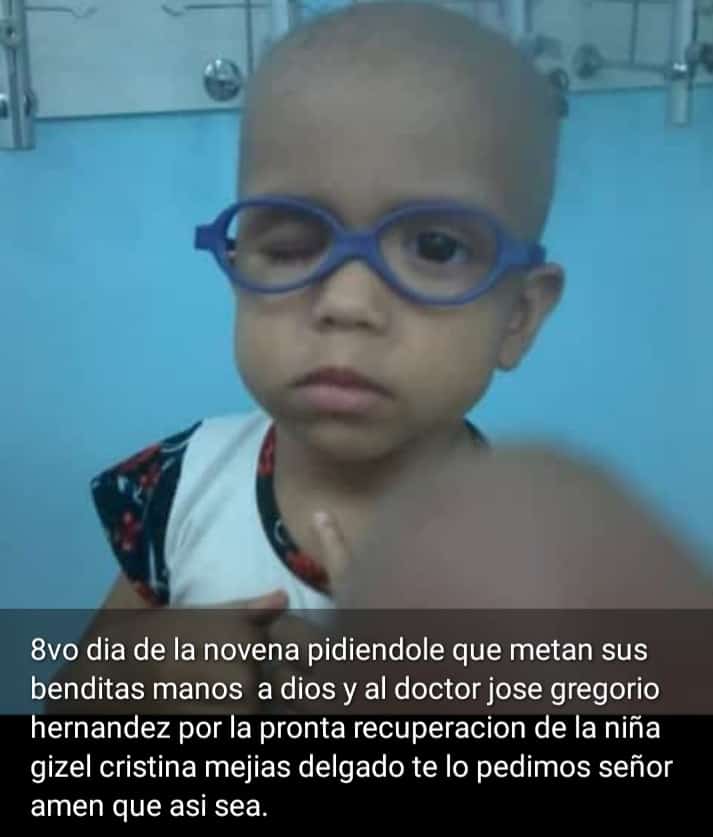 Para esta niña, se está buscando los servicios de alguna fundación, para una prótesis y salvar su ojito. El contacto sería con la madre de la niña al 0426-3111552  Gracias #ServicioPúblico