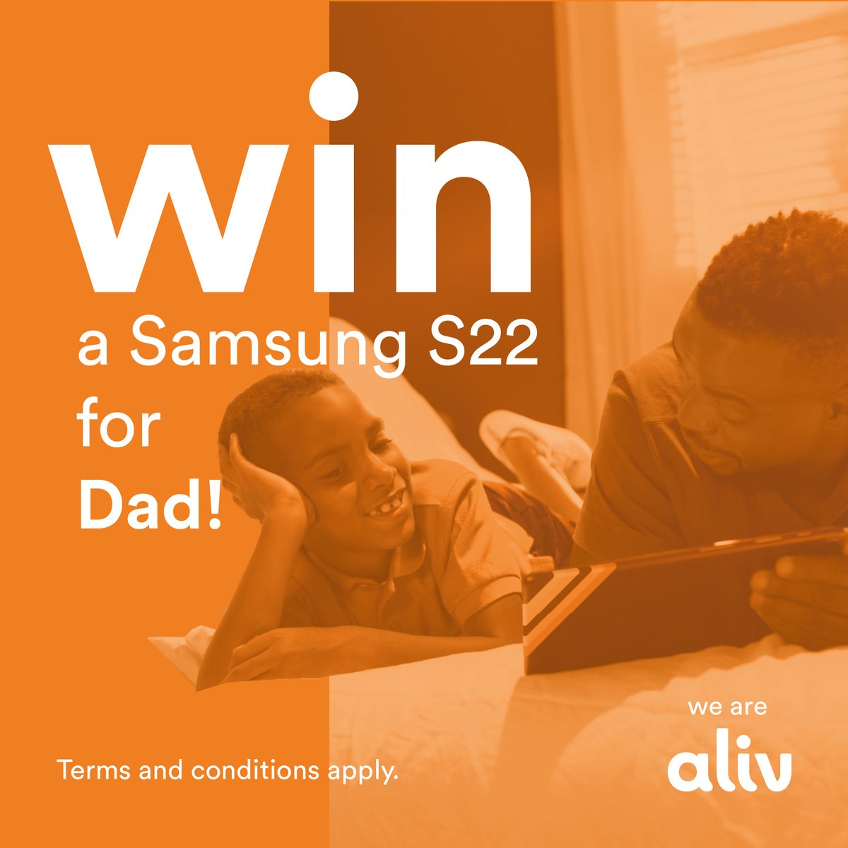 wearealiv's tweet photo. Stop by ALIV and take advantage of this Father’s Day Savings today!

Enter to WIN the NEW Samsung S22 Today. Terms and conditions apply.

ALIV, Summer is here.

#ALIV #SamsungS22 #FathersDayPromotion #EnterToWin #ALIVSummer #SummerIsHere https://t.co/BwPfVlzq31