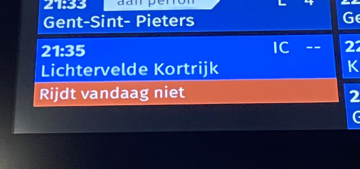 VDPitte's tweet image. Het zootje blijft duren @nmbs