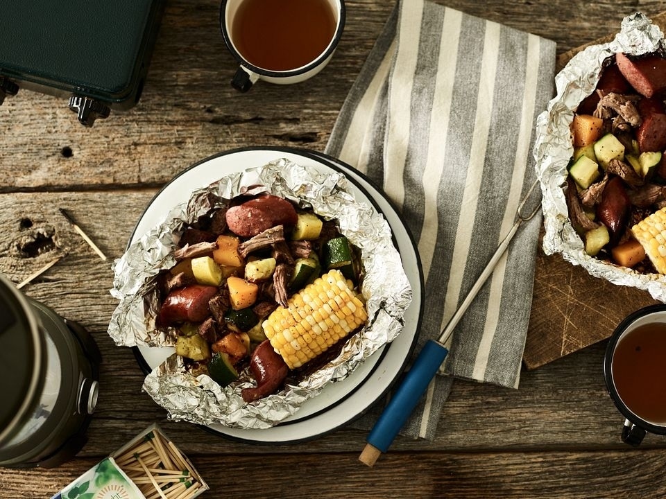NYBeefCouncil's tweet photo. Planning a camping trip this weekend? Bring these foil packet meals for a quick over-the-fire feast! @beefitswhatsfordinner
Link in our bio
#beef #beeftogether #nybeef #camping https://t.co/NWuzspYU7h https://t.co/NDNdcOZiD0
